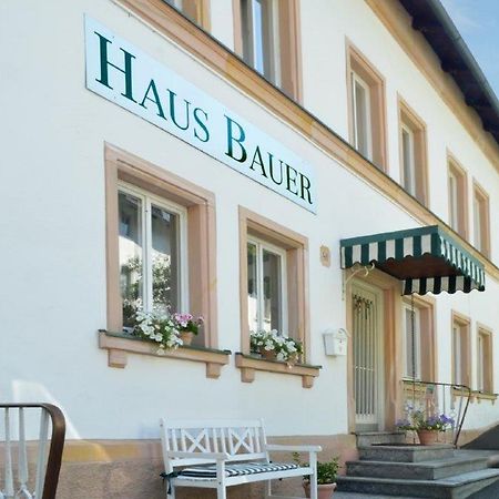 Hotel Haus Bauer Bad Berneck im Fichtelgebirge Luaran gambar